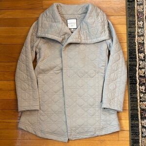 Bagatelle Collection Quilted Open Style Coat